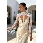 Aurora macramé shoulder piece