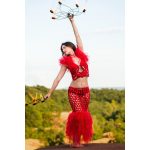 Kaela macramé skirt